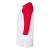 BELLA+CANVAS 3200Y Youth Three-Quarter Sleeve Baseball Tee