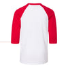 BELLA+CANVAS 3200Y Youth Three-Quarter Sleeve Baseball Tee