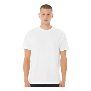 BELLA+CANVAS 3201 Heather CVC Raglan Tee - 