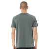 BELLA+CANVAS 3201 Heather CVC Raglan Tee