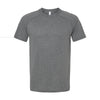 BELLA+CANVAS 3201 Heather CVC Raglan Tee