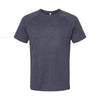 BELLA+CANVAS 3201 Heather CVC Raglan Tee