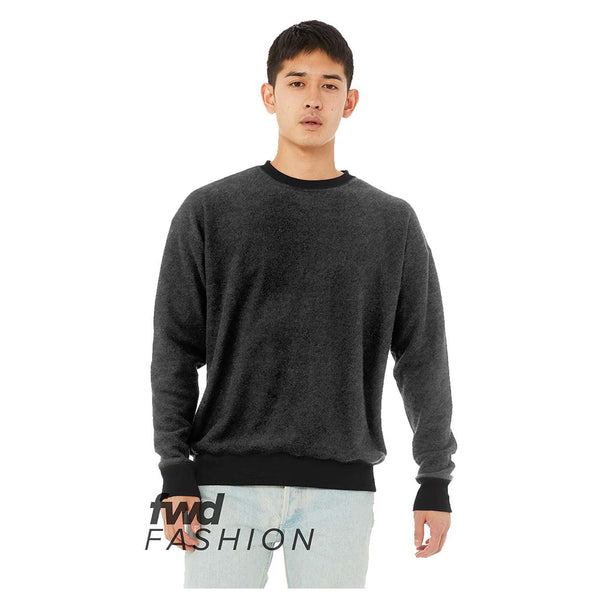 BELLA+CANVAS 3345 FWD Fashion Sueded Drop Shoulder Sweatshirt