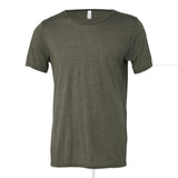 BELLA+CANVAS 3414 Unisex FWD Fashion Triblend Raw Neck Tee