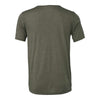 BELLA+CANVAS 3414 Unisex FWD Fashion Triblend Raw Neck Tee