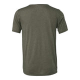 BELLA+CANVAS 3414 Unisex FWD Fashion Triblend Raw Neck Tee