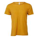 BELLA+CANVAS 3414 Unisex FWD Fashion Triblend Raw Neck Tee
