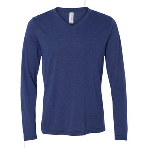 BELLA+CANVAS 3425 Unisex Long Sleeve V-Neck Tee - 