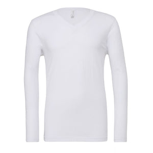 BELLA+CANVAS 3425 Unisex Long Sleeve V-Neck Tee - 