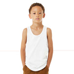 BELLA+CANVAS 3480YCVC Youth Heather CVC Tank
