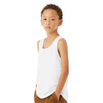 BELLA+CANVAS 3480YCVC Youth Heather CVC Tank