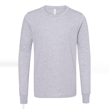 BELLA+CANVAS 3501YCVC Youth Heather CVC Long Sleeve Tee