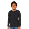 BELLA+CANVAS 3501YCVC Youth Heather CVC Long Sleeve Tee