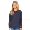 BELLA+CANVAS 3501YCVC Youth Heather CVC Long Sleeve Tee