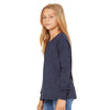 BELLA+CANVAS 3501YCVC Youth Heather CVC Long Sleeve Tee