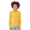 BELLA+CANVAS 3501YCVC Youth Heather CVC Long Sleeve Tee