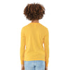 BELLA+CANVAS 3501YCVC Youth Heather CVC Long Sleeve Tee