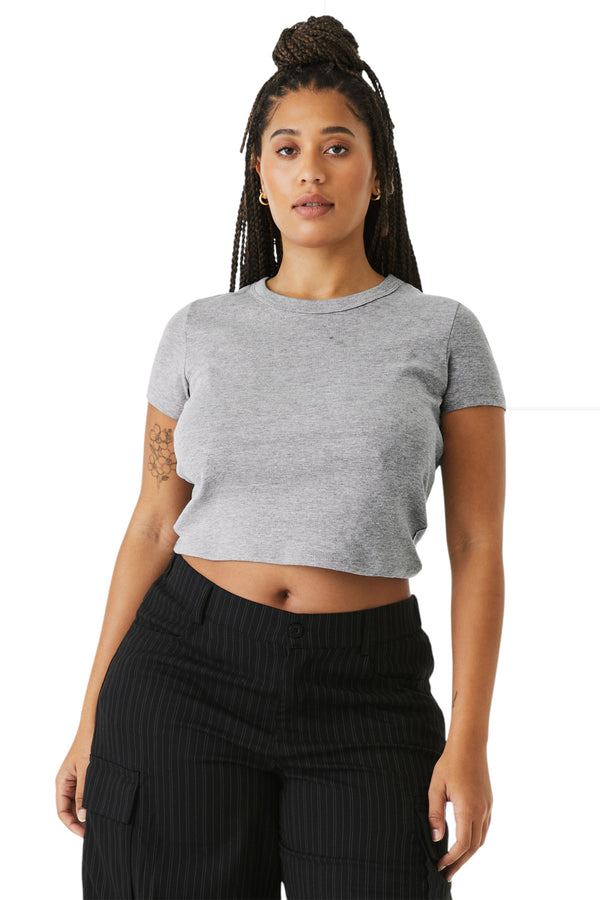 BELLA+CANVAS 1010 Women’s Micro Rib Baby Tee
