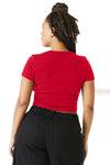 BELLA+CANVAS 1010 Women’s Micro Rib Baby Tee