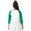 BELLA+CANVAS 1200 Women’s Micro Rib 3/4 Raglan Baby Tee