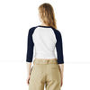 BELLA+CANVAS 1200 Women’s Micro Rib 3/4 Raglan Baby Tee