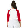 BELLA+CANVAS 1200 Women’s Micro Rib 3/4 Raglan Baby Tee
