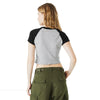 BELLA+CANVAS 1201 Women’s Micro Rib Raglan Baby Tee