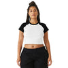 BELLA+CANVAS 1201 Women’s Micro Rib Raglan Baby Tee
