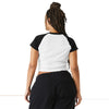 BELLA+CANVAS 1201 Women’s Micro Rib Raglan Baby Tee