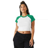 BELLA+CANVAS 1201 Women’s Micro Rib Raglan Baby Tee