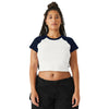 BELLA+CANVAS 1201 Women’s Micro Rib Raglan Baby Tee