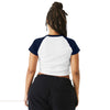 BELLA+CANVAS 1201 Women’s Micro Rib Raglan Baby Tee