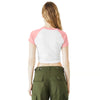 BELLA+CANVAS 1201 Women’s Micro Rib Raglan Baby Tee