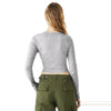 BELLA+CANVAS 1501 Women's Micro Rib Long Sleeve Baby