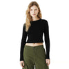 BELLA+CANVAS 1501 Women's Micro Rib Long Sleeve Baby