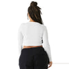 BELLA+CANVAS 1501 Women's Micro Rib Long Sleeve Baby