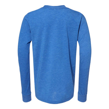 BELLA+CANVAS 3513Y Youth Triblend Long Sleeve Tee