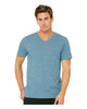 BELLA+CANVAS 3655 Unisex Textured Jersey V-Neck Tee