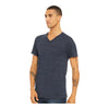 BELLA+CANVAS 3655 Unisex Textured Jersey V-Neck Tee