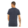 BELLA+CANVAS 3655 Unisex Textured Jersey V-Neck Tee