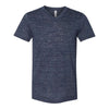 BELLA+CANVAS 3655 Unisex Textured Jersey V-Neck Tee