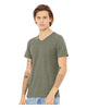 BELLA+CANVAS 3655 Unisex Textured Jersey V-Neck Tee