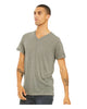 BELLA+CANVAS 3655 Unisex Textured Jersey V-Neck Tee