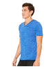 BELLA+CANVAS 3655 Unisex Textured Jersey V-Neck Tee