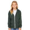 BELLA+CANVAS 3739Y Youth Sponge Fleece Full-Zip Hoodie
