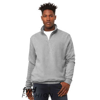 BELLA+CANVAS 3740 Unisex FWD Fashion Quarter-Zip Pullover Fleece