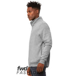 BELLA+CANVAS 3740 Unisex FWD Fashion Quarter-Zip Pullover Fleece