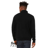 BELLA+CANVAS 3740 Unisex FWD Fashion Quarter-Zip Pullover Fleece
