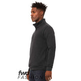 BELLA+CANVAS 3740 Unisex FWD Fashion Quarter-Zip Pullover Fleece