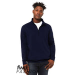 BELLA+CANVAS 3740 Unisex FWD Fashion Quarter-Zip Pullover Fleece